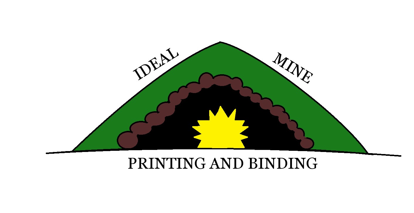 Ideal Mine Printing and Binding Logo